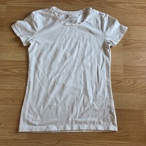 PHILOSOPHY Classic White Fitted Tee